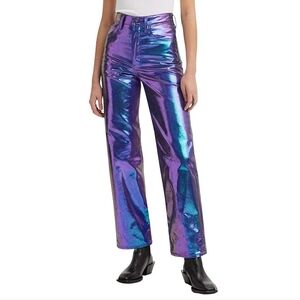 NEW Levi's Premium Ribcage Straight Ankle Jeans in Candy Coated Size 27